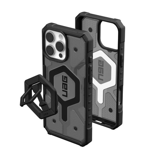 Funda MagSafe para Apple iPhone 16 Pro Max, Urban Armor Gear, Pathfinder Clear Bundle, Gris