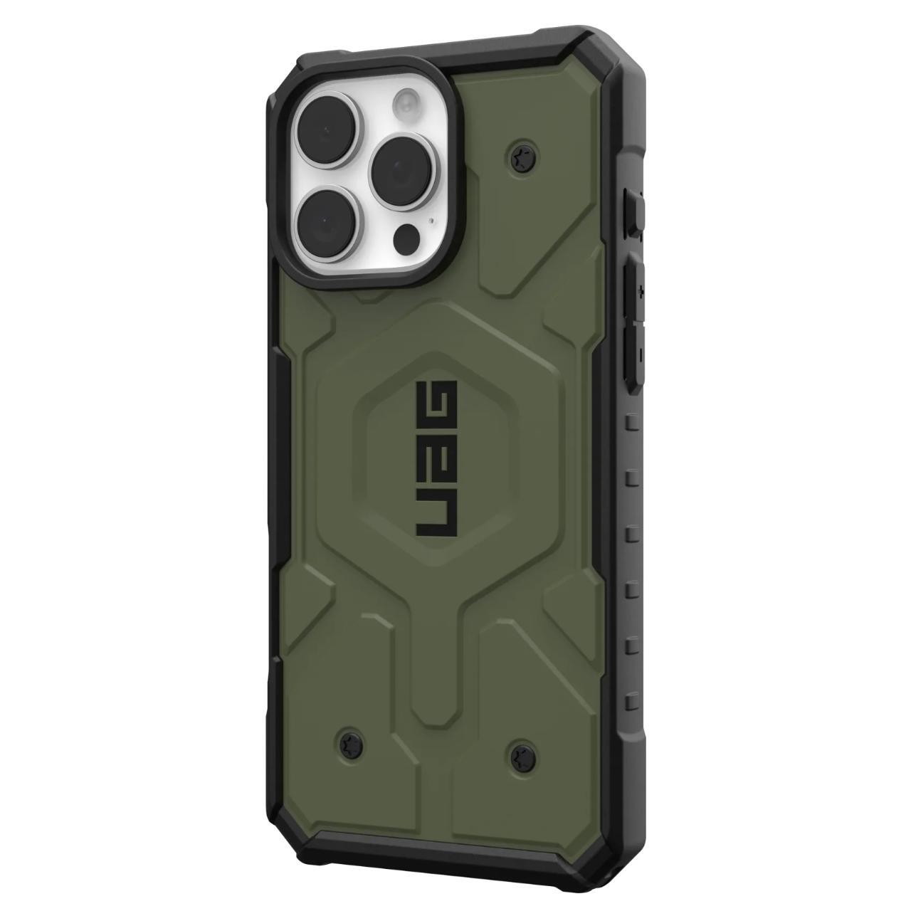 Funda MagSafe para Apple iPhone 16 Pro Max, Urban Armor Gear, Pathfinder, Verde