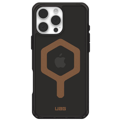 Funda MagSafe para Apple iPhone 16 Pro Max, Urban Armor Gear, Plyo, Marrón