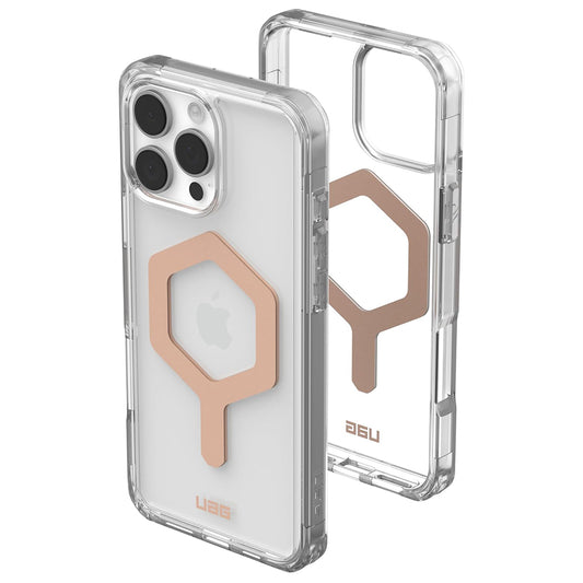 Funda MagSafe para Apple iPhone 16 Pro Max, Urban Armor Gear, Plyo, Rosa Dorado