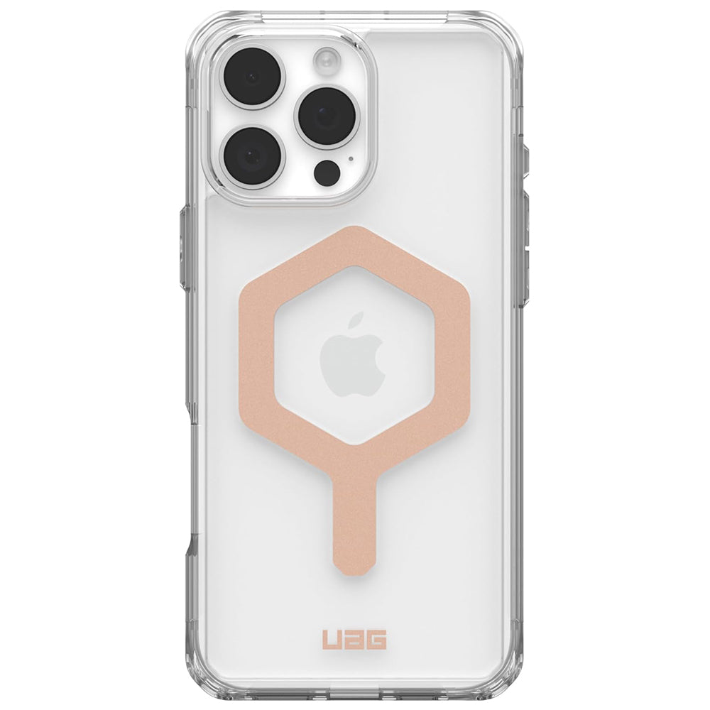 Funda MagSafe para Apple iPhone 16 Pro Max, Urban Armor Gear, Plyo, Rosa Dorado