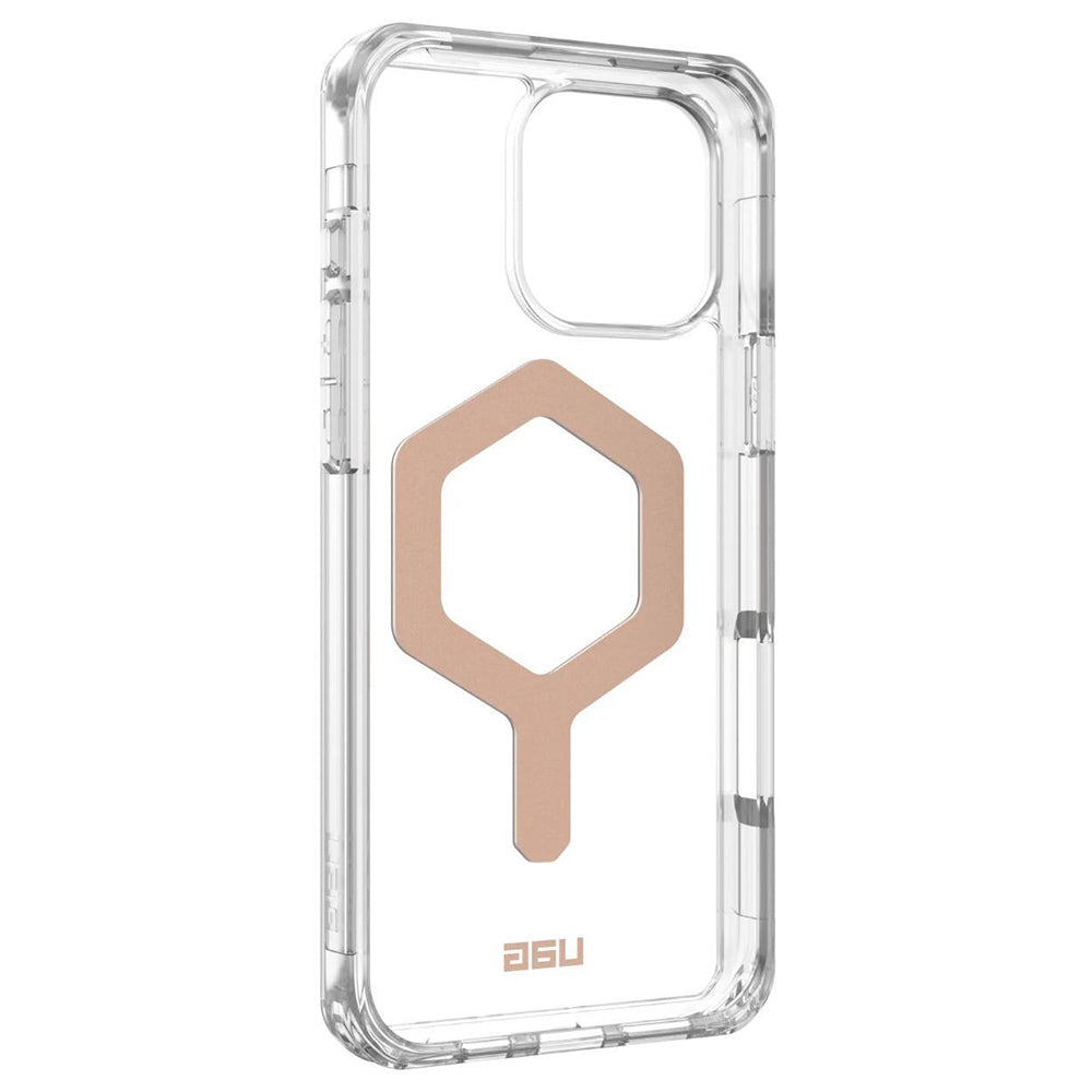 Funda MagSafe para Apple iPhone 16 Pro Max, Urban Armor Gear, Plyo, Rosa Dorado