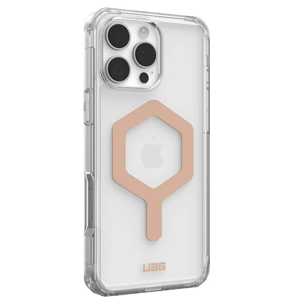 Funda MagSafe para Apple iPhone 16 Pro Max, Urban Armor Gear, Plyo, Rosa Dorado