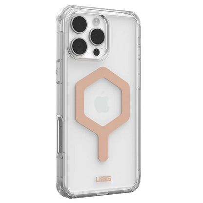 Funda MagSafe para Apple iPhone 16 Pro Max, Urban Armor Gear, Plyo, Rosa Dorado