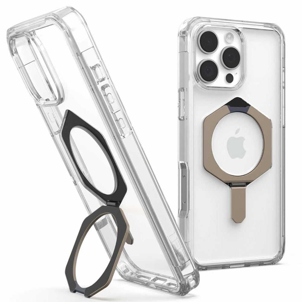 Funda MagSafe para Apple iPhone 16 Pro Max, Urban Armor Gear, Plyo XTE, Bronce Transparente