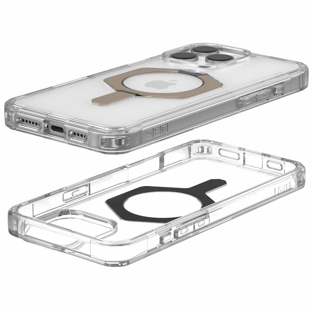Funda MagSafe para Apple iPhone 16 Pro Max, Urban Armor Gear, Plyo XTE, Bronce Transparente