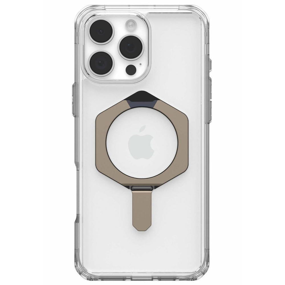 Funda MagSafe para Apple iPhone 16 Pro Max, Urban Armor Gear, Plyo XTE, Bronce Transparente