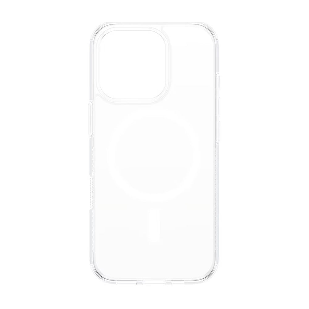 Funda MagSafe para Apple iPhone 16 Pro, PanzerGlass, HardCase, Transparente Blanca