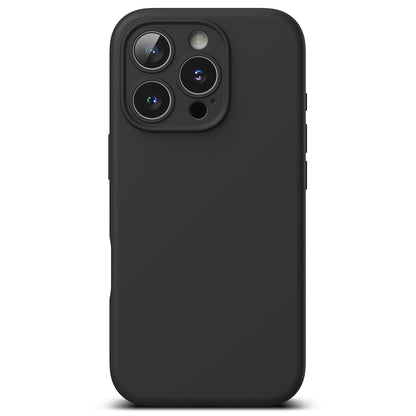 Funda MagSafe para Apple iPhone 16 Pro, Ringke, Silicona, Negra