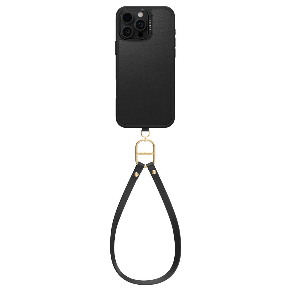 Funda MagSafe para Apple iPhone 16 Pro, Spigen, Cyrill Kajuk Classic Charm, Negra