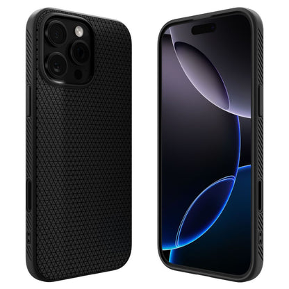 MagSafe Case for Apple iPhone 16 Pro, Spigen, Liquid Air T, Matte Black ACS09116