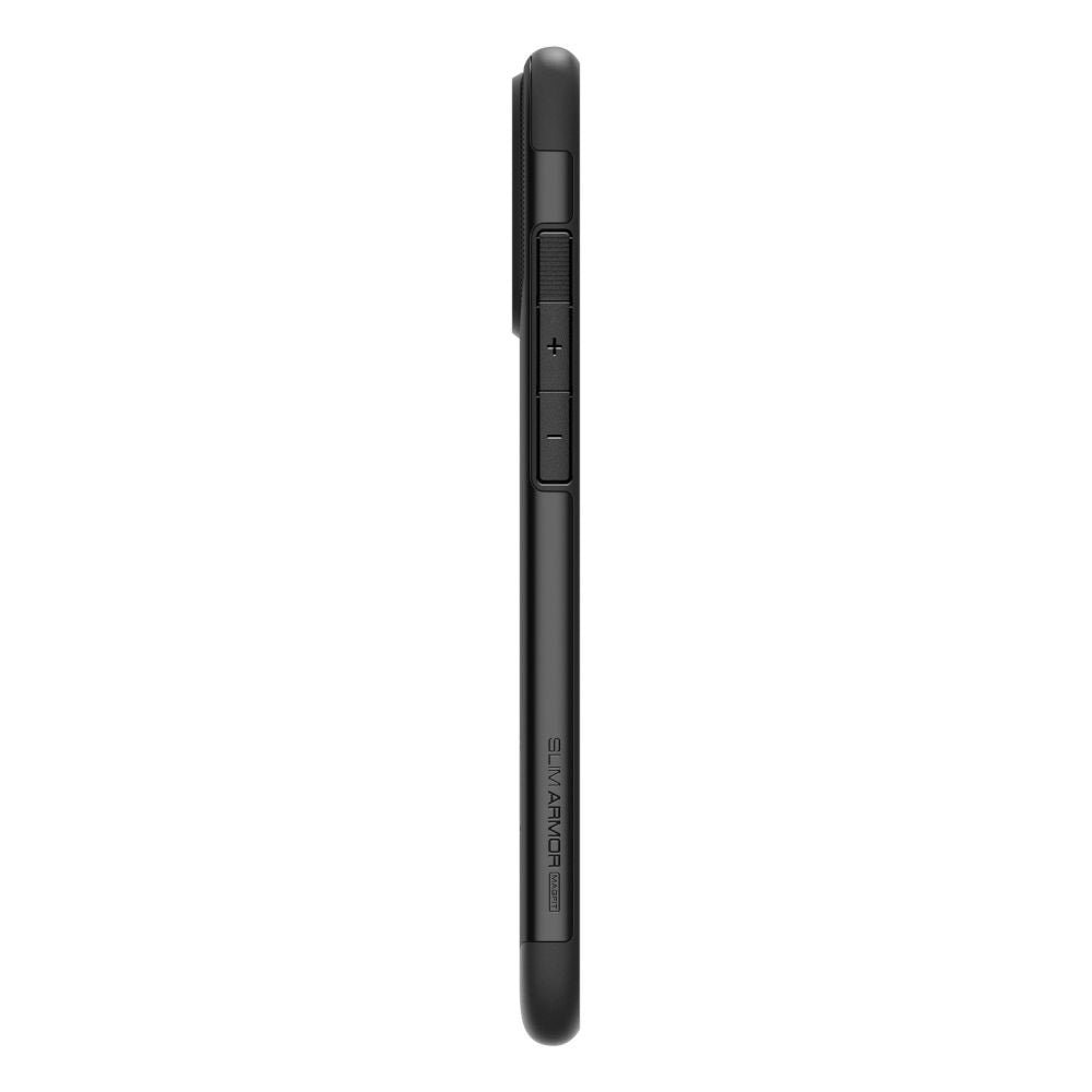 Funda MagSafe para Apple iPhone 16 Pro, Spigen, Slim Armor, Negra ACS08164
