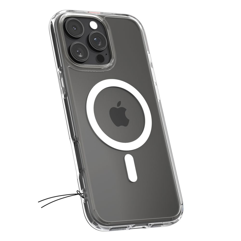 Funda MagSafe para Apple iPhone 16 Pro, Spigen, Ultra Hybrid, Blanca ACS08129