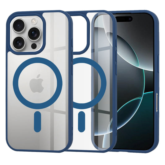 Funda MagSafe para Apple iPhone 16 Pro, Techsuit, Pro, Azul