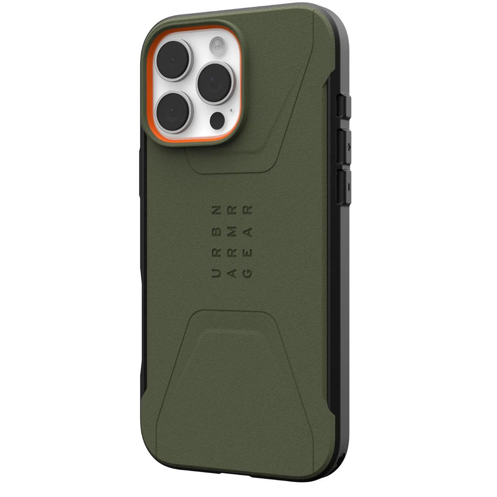 Funda MagSafe para Apple iPhone 16 Pro, Urban Armor Gear, Civilian, Verde