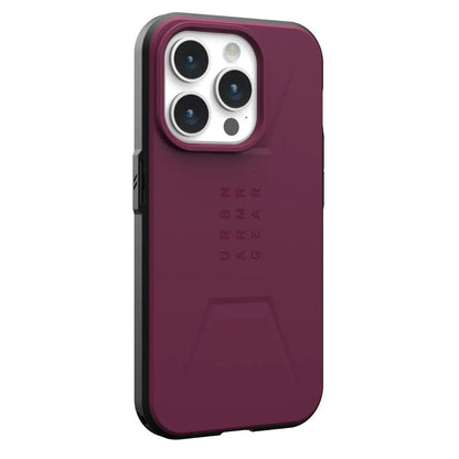 Funda MagSafe para Apple iPhone 16 Pro, Urban Armor Gear, Civilian, Granate