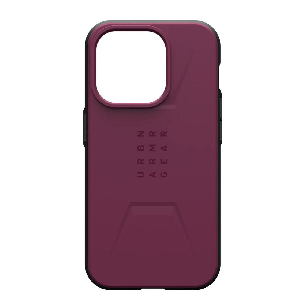 Funda MagSafe para Apple iPhone 16 Pro, Urban Armor Gear, Civilian, Granate