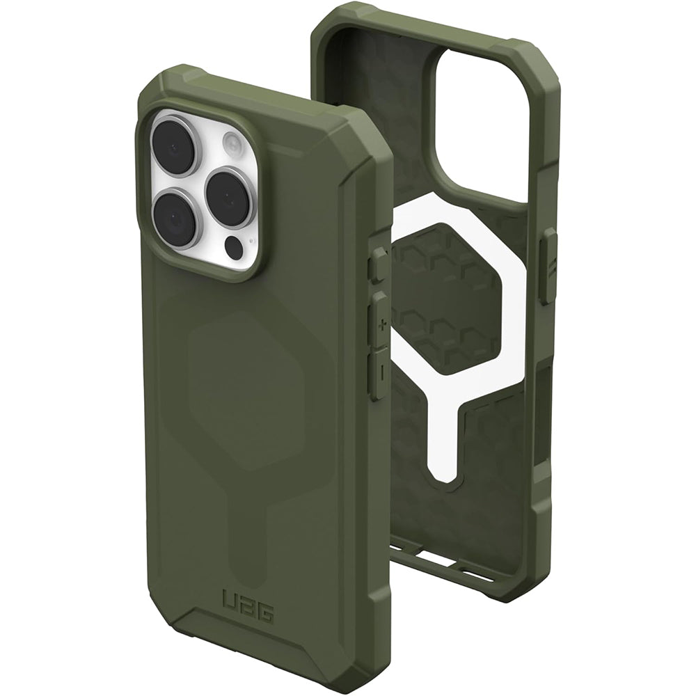 Funda MagSafe para Apple iPhone 16 Pro, Urban Armor Gear, Essential Armor, Verde