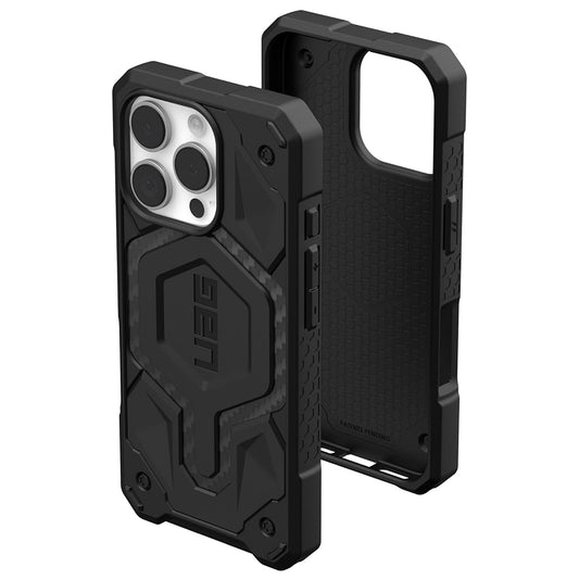 Funda MagSafe para Apple iPhone 16 Pro, Urban Armor Gear, Monarch Pro Carbon, Negra