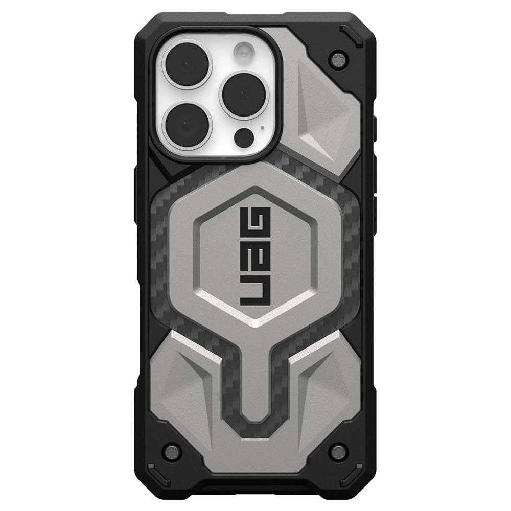 Funda MagSafe para Apple iPhone 16 Pro, Urban Armor Gear, Monarch Pro, Gris
