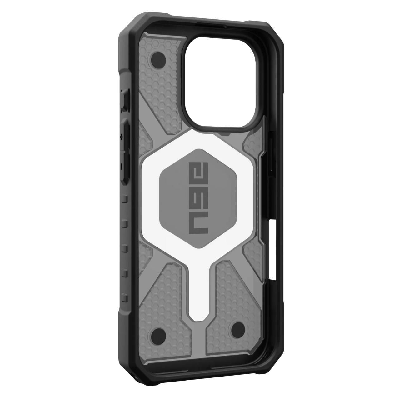 Funda MagSafe para Apple iPhone 16 Pro, Urban Armor Gear, Pathfinder Clear, Gris