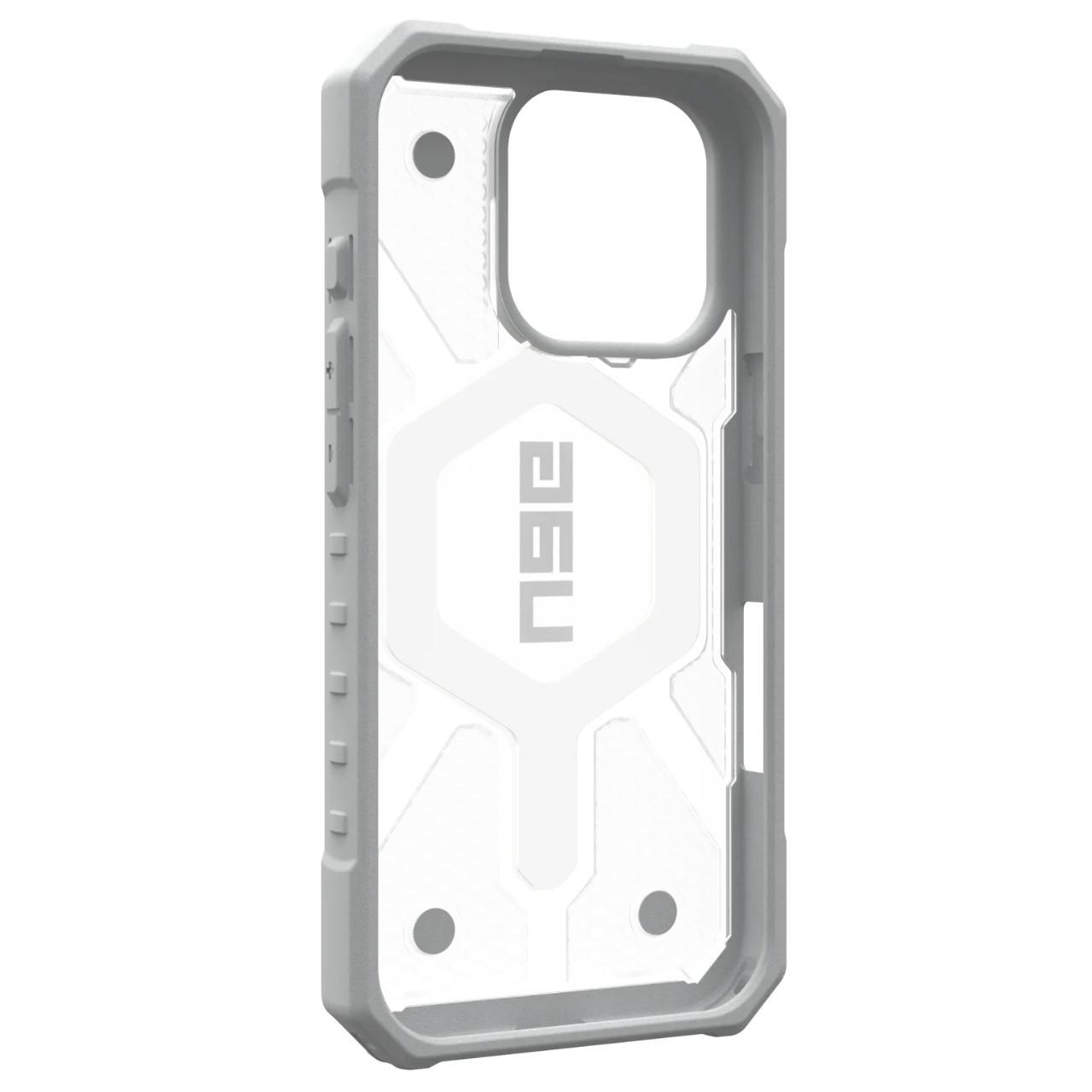 Funda MagSafe para Apple iPhone 16 Pro, Urban Armor Gear, Pathfinder Clear, Verde