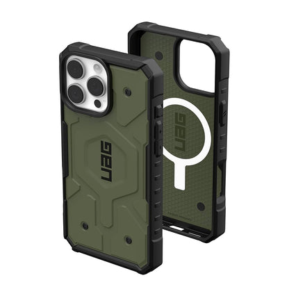 Funda MagSafe para Apple iPhone 16 Pro, Urban Armor Gear, Pathfinder, Verde