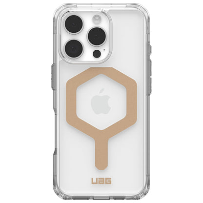 Funda MagSafe para Apple iPhone 16 Pro, Urban Armor Gear, Plyo, Dorada