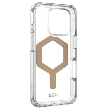 Funda MagSafe para Apple iPhone 16 Pro, Urban Armor Gear, Plyo, Dorada