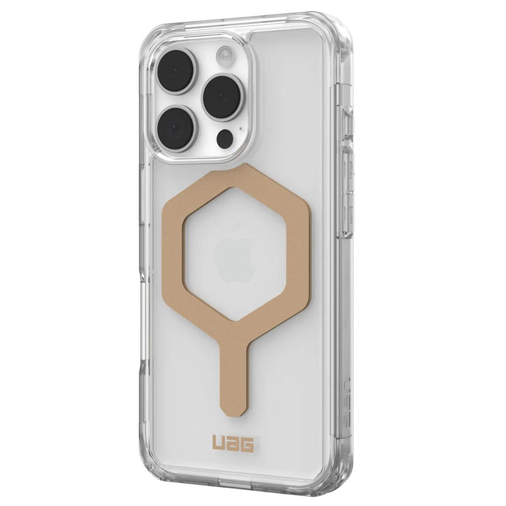 Funda MagSafe para Apple iPhone 16 Pro, Urban Armor Gear, Plyo, Dorada