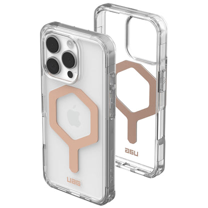 Funda MagSafe para Apple iPhone 16 Pro, Urban Armor Gear, Plyo, Rosa Dorado