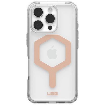 Funda MagSafe para Apple iPhone 16 Pro, Urban Armor Gear, Plyo, Rosa Dorado