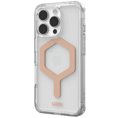 Funda MagSafe para Apple iPhone 16 Pro, Urban Armor Gear, Plyo, Rosa Dorado