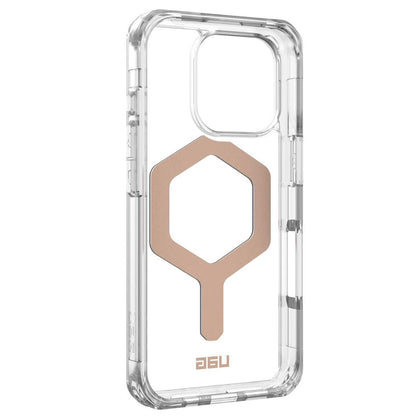 Funda MagSafe para Apple iPhone 16 Pro, Urban Armor Gear, Plyo, Rosa Dorado
