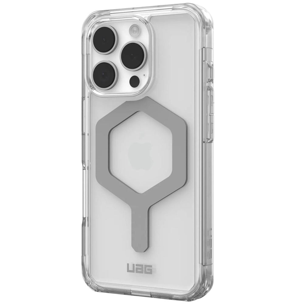 Funda MagSafe para Apple iPhone 16 Pro, Urban Armor Gear, Plyo, Transparente