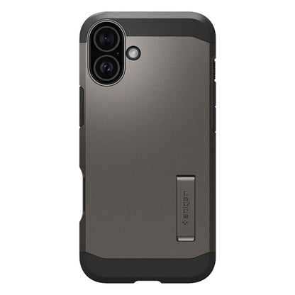 MagSafe Case for Apple iPhone 16, Spigen, Tough Armor, Gray