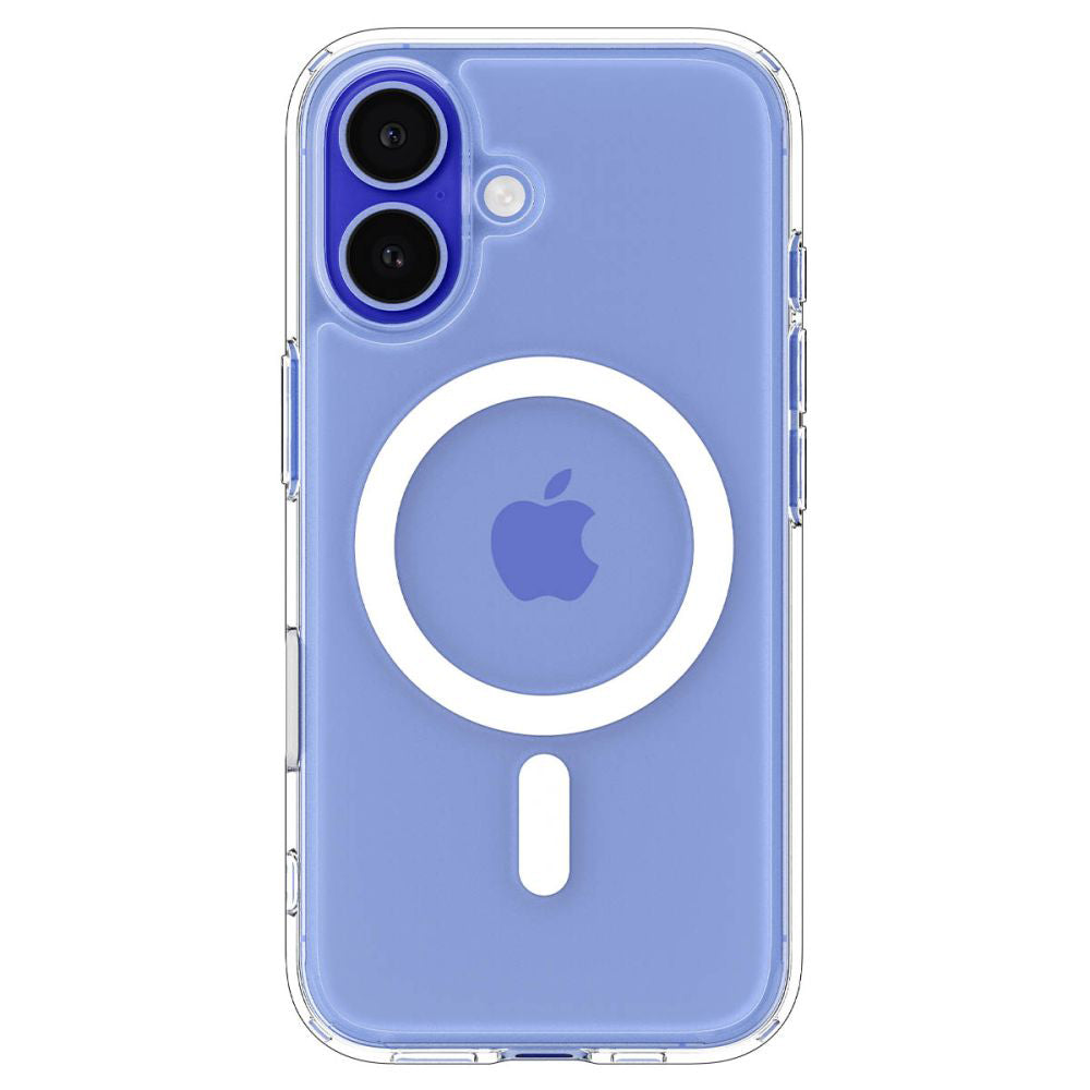 Funda MagSafe para Apple iPhone 16, Spigen, Ultra Hybrid T, Blanca ACS09073
