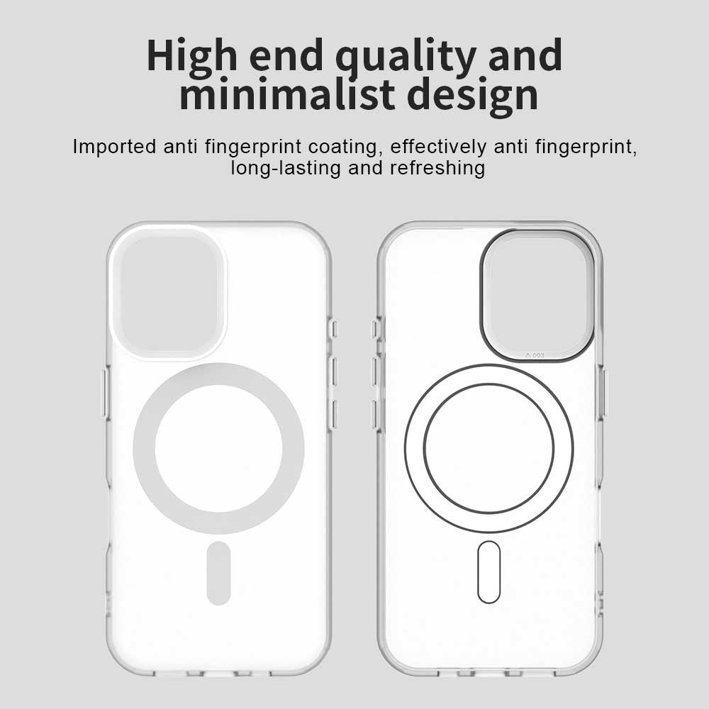 MagSafe Case for Apple iPhone 16, Techsuit, CandyCase, White