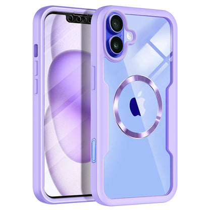 Funda MagSafe para Apple iPhone 16, Techsuit, ColorVerse 360, Morado
