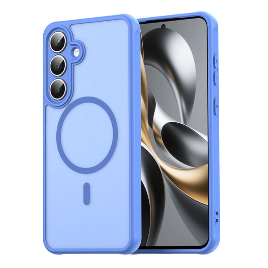 Funda MagSafe para Apple iPhone 16, Techsuit, HaloFrost II, Azul