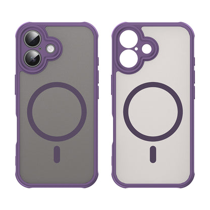 Funda MagSafe para Apple iPhone 16, Techsuit, HaloFrost II, Morado