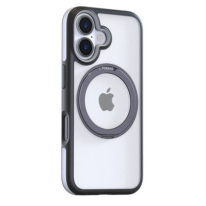 Funda MagSafe para Apple iPhone 16, Torras, Ostand R Fusion, Negra