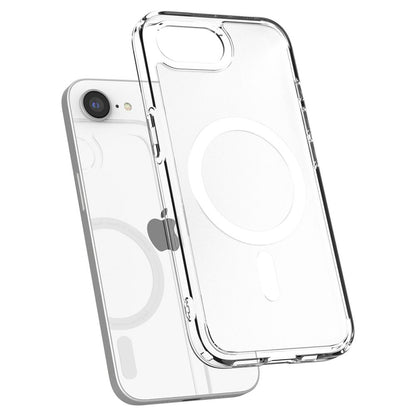 Funda MagSafe para Apple iPhone 17e / 16e, Spigen, Ultra Hybrid, Blanco Satinado