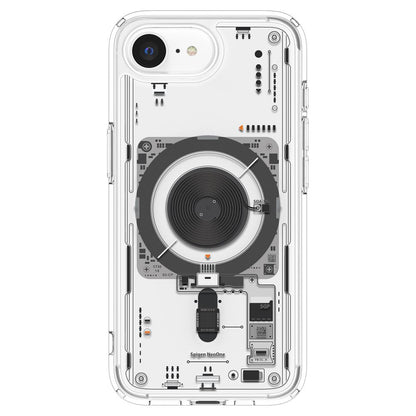 Funda MagSafe para Apple iPhone 17e / 16e, Spigen, Ultra Hybrid Neo One, Transparente