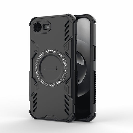 Funda MagSafe para Apple iPhone 17e / 16e, Techsuit, ArmorMag, Negra