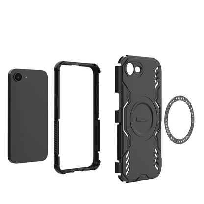 Funda MagSafe para Apple iPhone 17e / 16e, Techsuit, ArmorMag, Negra