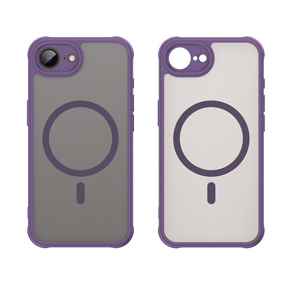 Funda MagSafe para Apple iPhone 17e / 16e, Techsuit, HaloFrost II, Morado