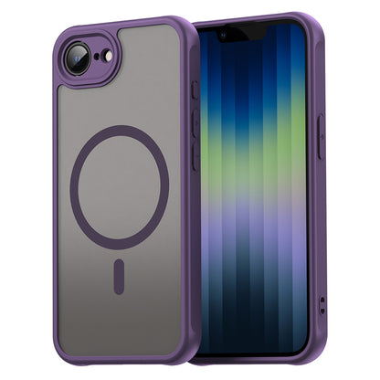Funda MagSafe para Apple iPhone 17e / 16e, Techsuit, HaloFrost II, Morado