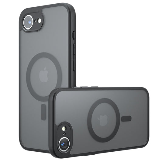 Funda MagSafe para Apple iPhone 17e / 16e, Techsuit, PureFrost, Negra