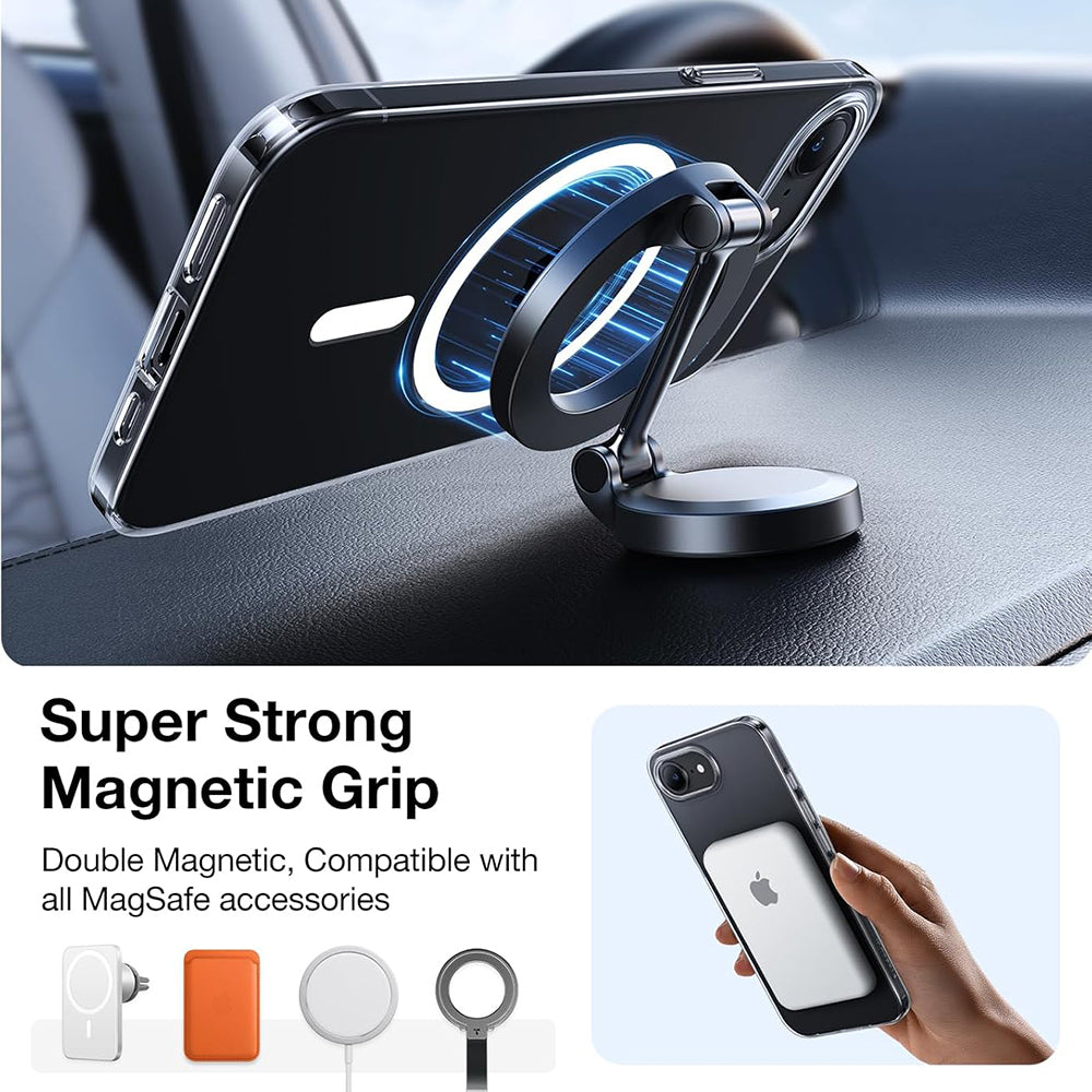 Funda MagSafe para Apple iPhone 17e / 16e, Torras, OriginFit, Transparente